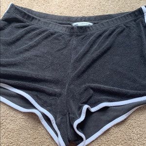 grey comfy shorts